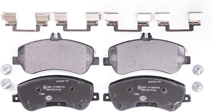 HELLA PAGID 8DB 355 014-221 Bremsbelagsatz - T1806 - Dicke/Stärke: 20.2mm - Bremssystem: Bosch - für
