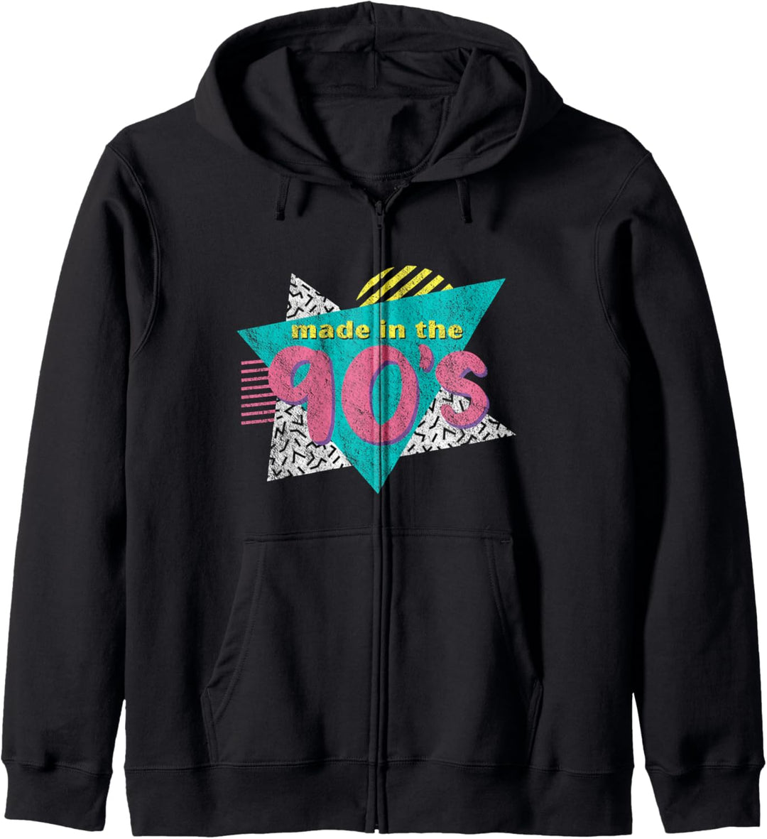 Hergestellt in den 90er Jahren Retro Vintage 1990er Jahre Geburtstagsgeschenk Kapuzenjacke