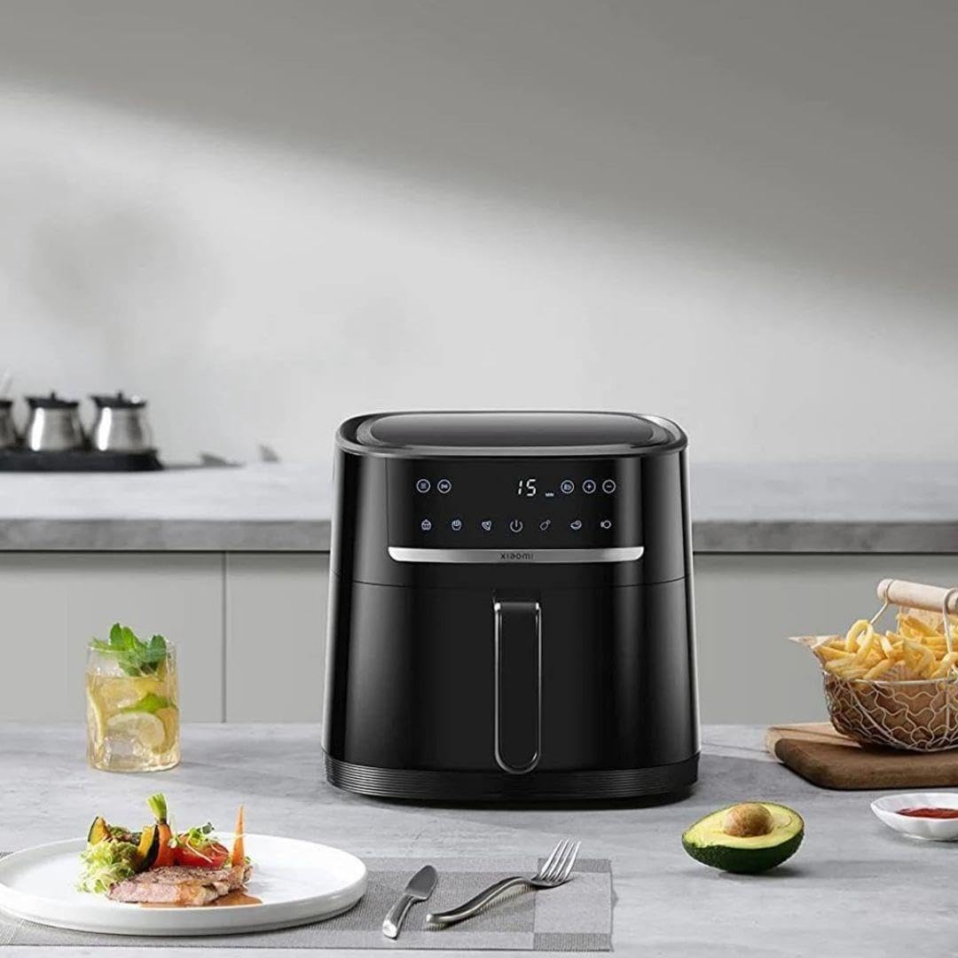 XIAOMI Air Fryer 6L, Heissluftfritteuse XXL, 1500W, 40°-200° einstellbar, 360° Heissluftzirkulation,