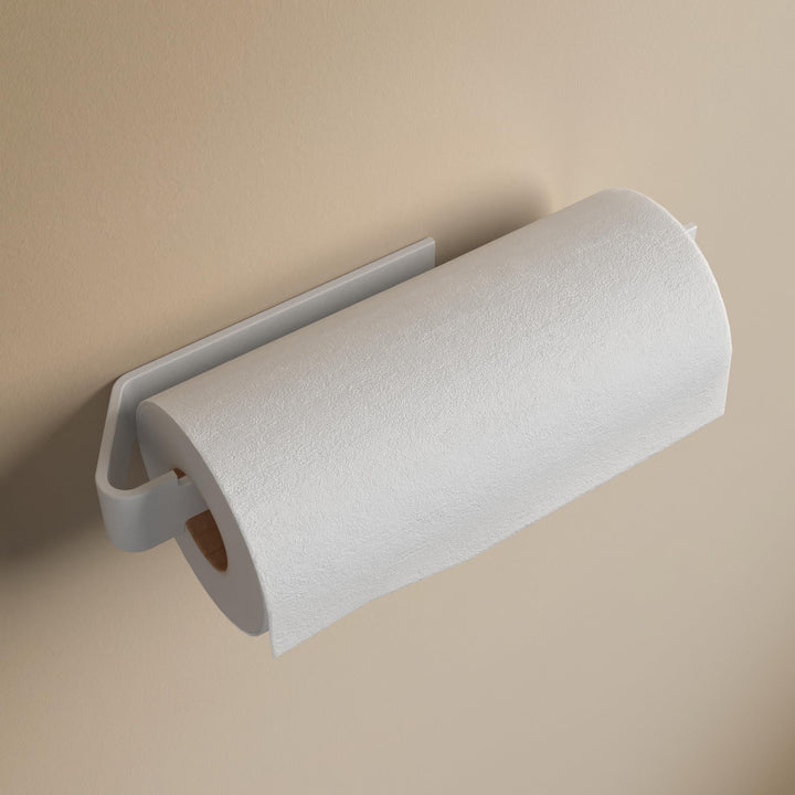 Designfabrik Hamburg Küchenrollenhalter ohne Bohren | Papierrollenhalter Wand | Rollenhalter selbstk