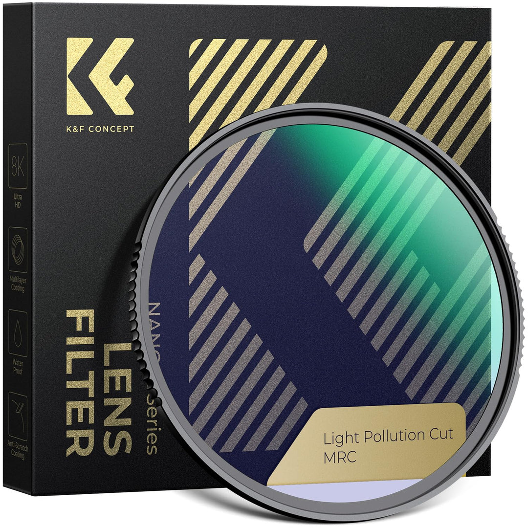 K&F Concept Nano-X 49mm Natural Night Filter Astroklar Nachtlicht Light Pollution Filter für Nachtau