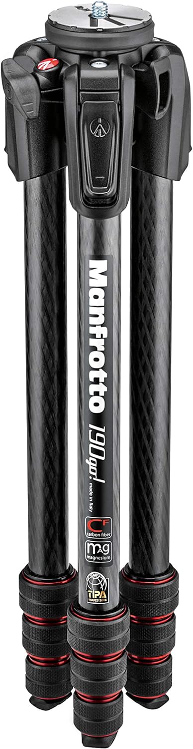 Manfrotto 190 GO Carbon Stativ, Carbon Stativ
