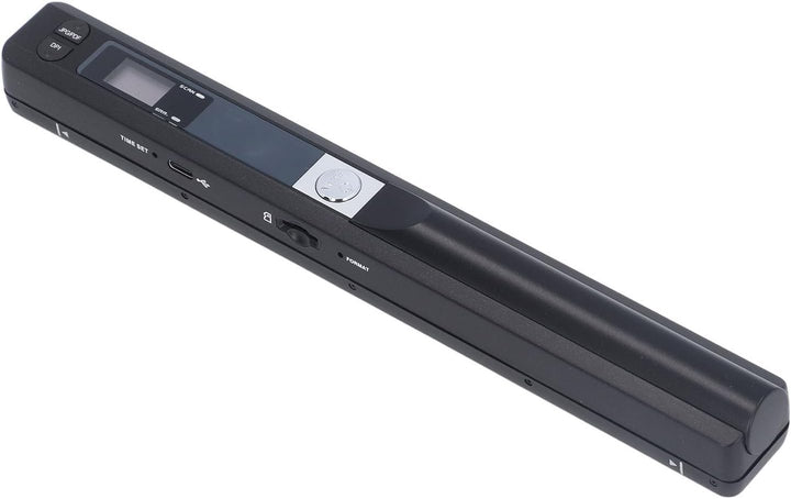 Tragbarer Dokumentenscanner, 8,27 Zoll Tragbarer Farbbildscanner Bis zu 900 DPI, Unterstützt JPG/PDF