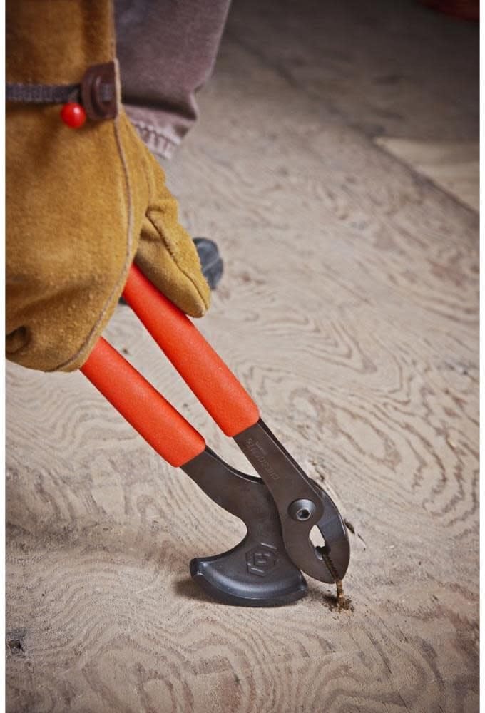 Crescent NP11 Nagelzange, 28 cm, Rot/Schwarz 11 inch, 11 inch