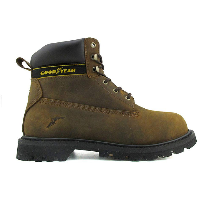 Goodyear S3 SRC, Herren Sicherheitsstiefel, Braun (braun braun), 44 EU (9.5 UK) 44 EU Braun, 44 EU B