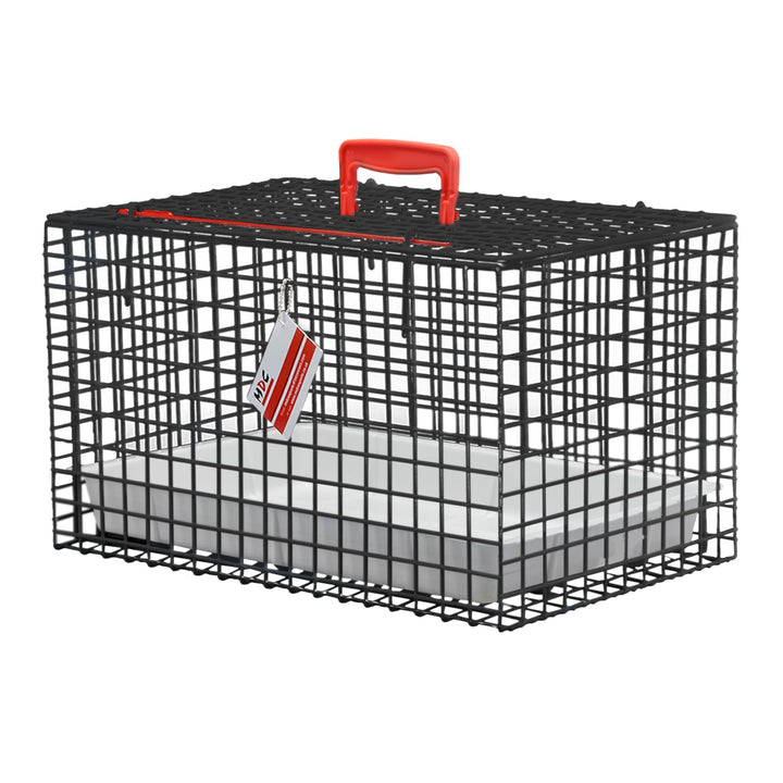 MDC Katzen-Transportkorb Schwarz, Schwarz