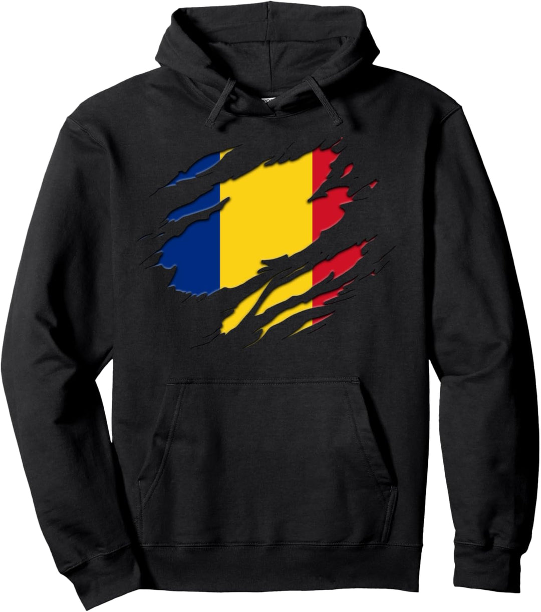 Romania Flag Rumänien Pullover Hoodie