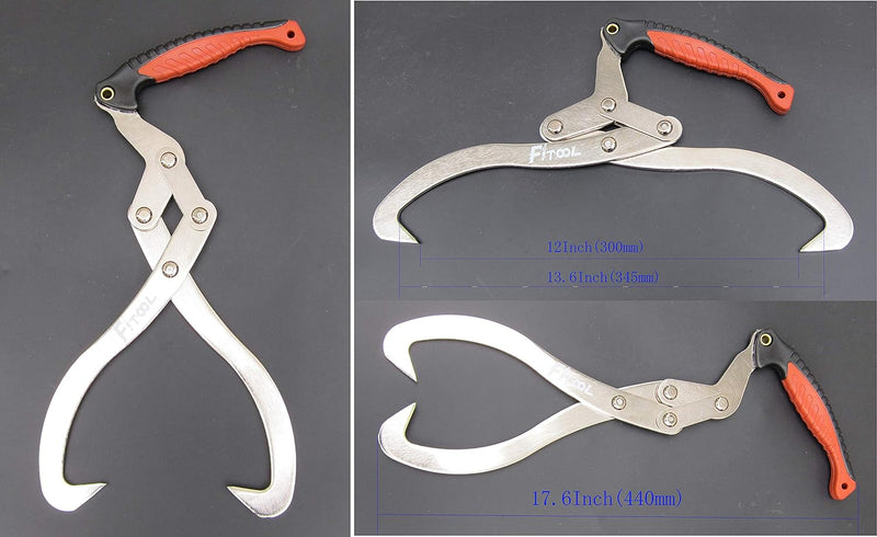 300 mm Log Carrier, Log Tongs, Log Lifting Hook, Timber&