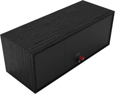Klipsch R-50C Black (Einheit) - Zentrallautsprecher Schwarz für Heimkino - 100 W/400 W - 8 Ohm