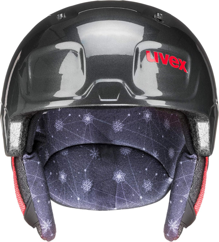 uvex manic - Skihelm für Kinder - individuelle Grössenanpassung - optimierte Belüftung 46-50 cm blac