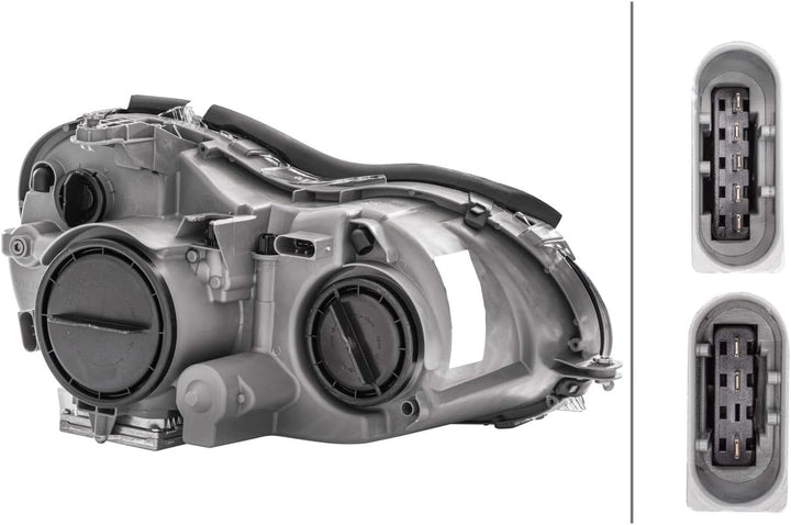 HELLA 1DL 007 988-211 Bi-Xenon/Halogen-Hauptscheinwerfer - links - für u.a. Mercedes-Benz Clk (C209)
