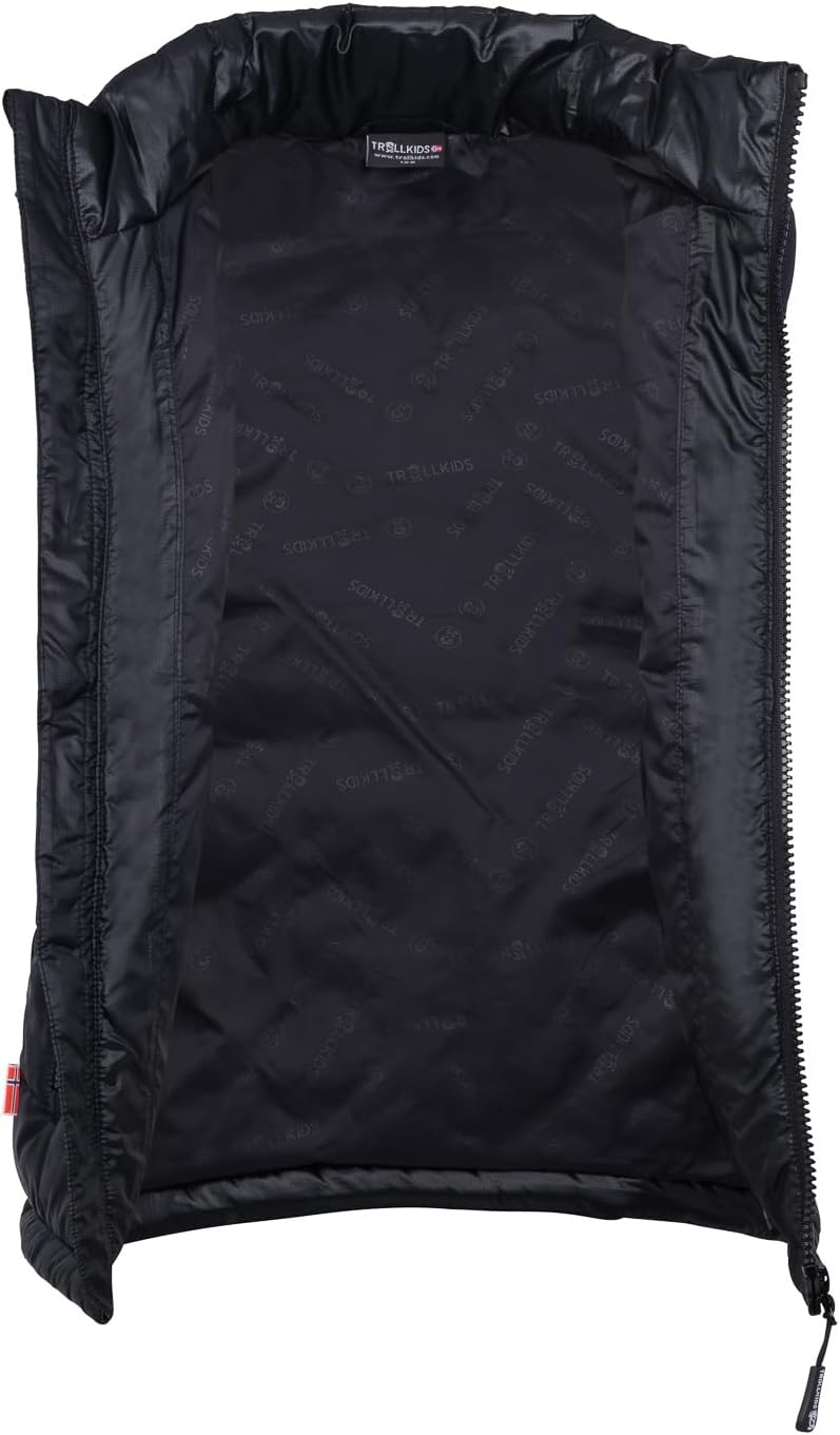 Trollkids Kids Trondheim Vest 92 Schwarz, 92 Schwarz