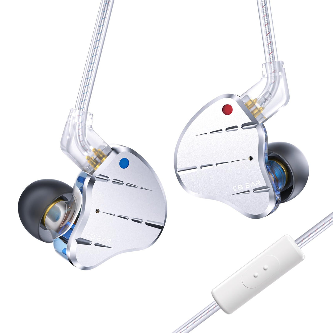 KINBOOFI KBEAR KS10 Ohrmonitore Kopfhörer, professionelle Kabel Ohrhörer Earphone, HiFi Kbear im Ohr