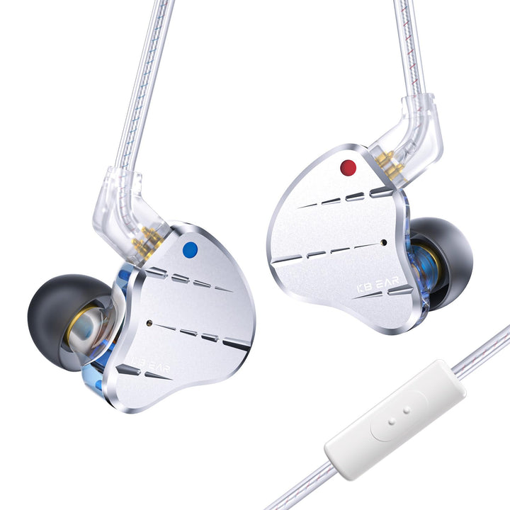KINBOOFI KBEAR KS10 Ohrmonitore Kopfhörer, professionelle Kabel Ohrhörer Earphone, HiFi Kbear im Ohr