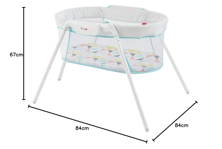Mattel Fisher-Price GBR67 Reisebett, mehrfarbig