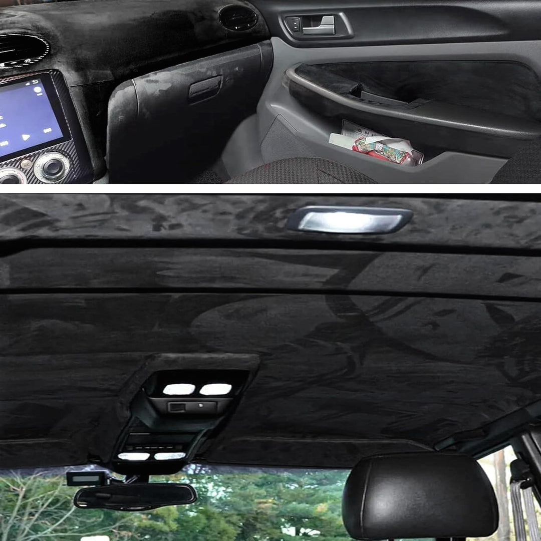 Mikrofaserstoff Selbstklebend für Cockpit,Wildleder Optik Kunstleder,Kunstleder Wildleder Optik Stre