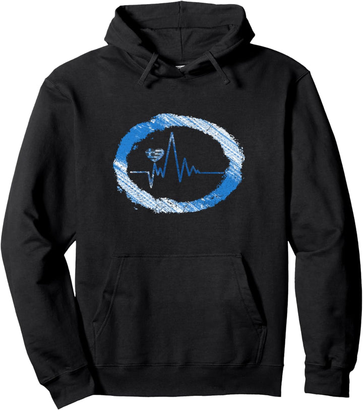 Griechische Geschenke & Flagge Pullover Hoodie