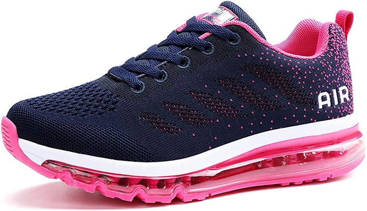 frysen Herren Damen Sportschuhe Laufschuhe mit Luftpolster Turnschuhe Profilsohle Sneakers Leichte S