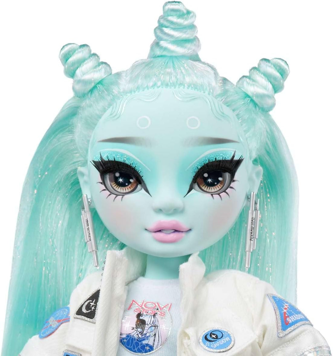 SHADOW HIGH Rainbow High Rainbow HIGH Zooey Electra - Hellgrüne Modepuppe mit modischem Outfit und m