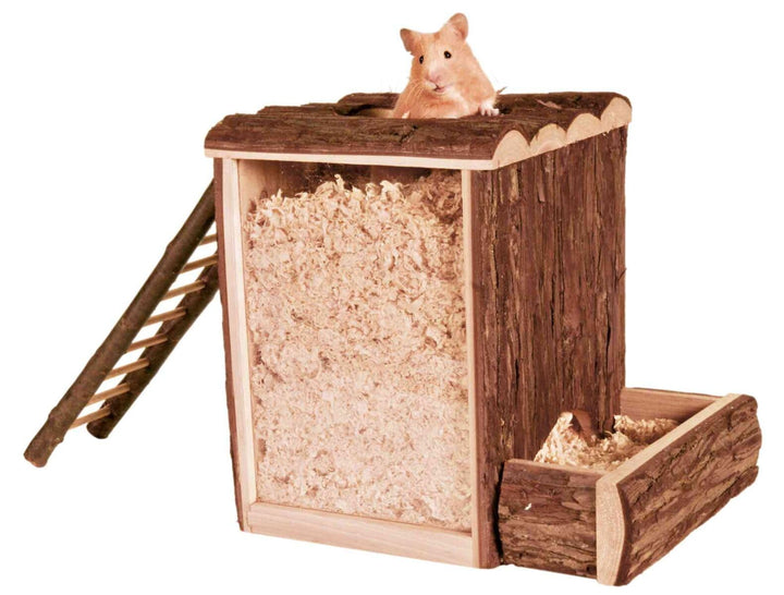 Trixie 62002 Natural Living Spiel- und Buddelturm, 25 × 24 × 20 cm 1 multi, 1 multi