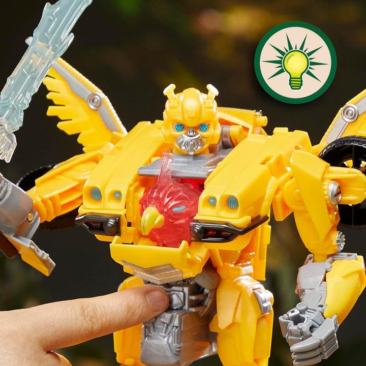 Transformers Spielzeug zum Film Aufstieg der Bestien, Beast-Mode Bumblebee Action-Figur ab 6 Jahren,