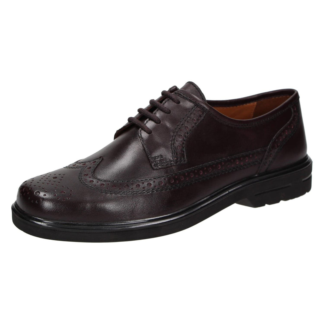 Sioux PACCO 28447 Herren Klassischer Schnürer 40 EU X-Weit Braun Bordeaux, 40 EU X-Weit Braun Bordea