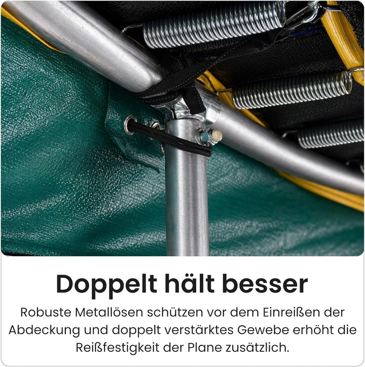 Zero Gravity Trampolin Abdeckplane für alle Ø 183/244/305/366/427 cm Trampoline - Inkl. Knebelbänder