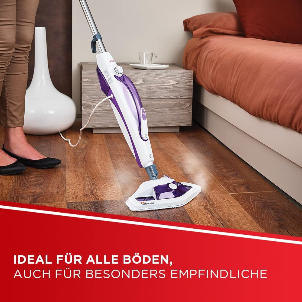 Polti Vaporetto SV440_Double PTEU0274 Dampfbesen mit doppelter Funktion: tragbarer Dampfreiniger und