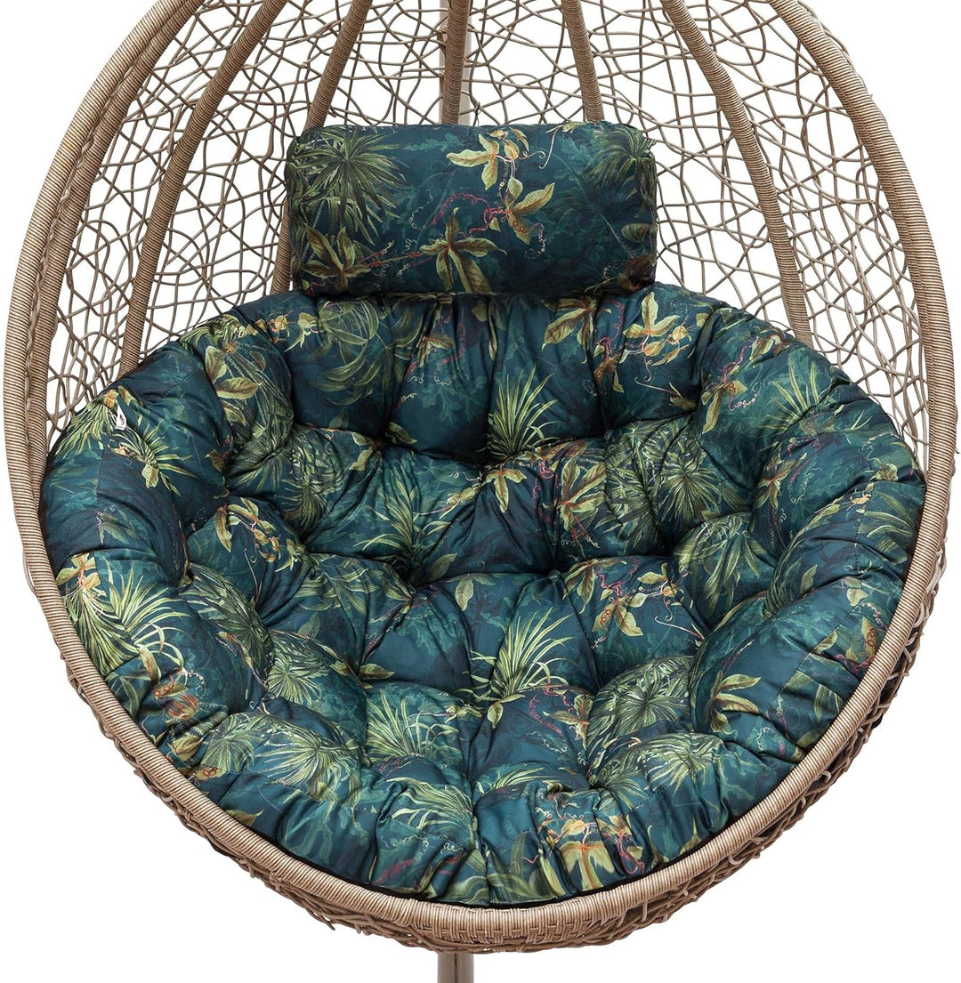 PillowPrim Hängesessel Kissen, Auflage für Polyrattan/Rattan Hängeschaukel, Polster, Hängekorb, Scha