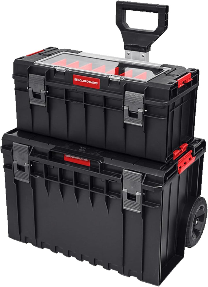 Toolbrothers RHINO Slim Werkzeugkoffer ECO Handling+ Long Edition 22 l IP54 + Werkzeugschale, Handli