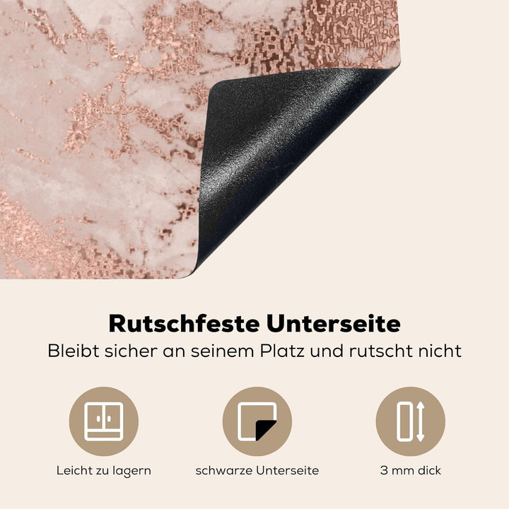 Herdabdeckplatte Einteilig Herdabdeckung Abdeckplatte für Ceranfeld Abdeckung Induktionskochfeld Auf