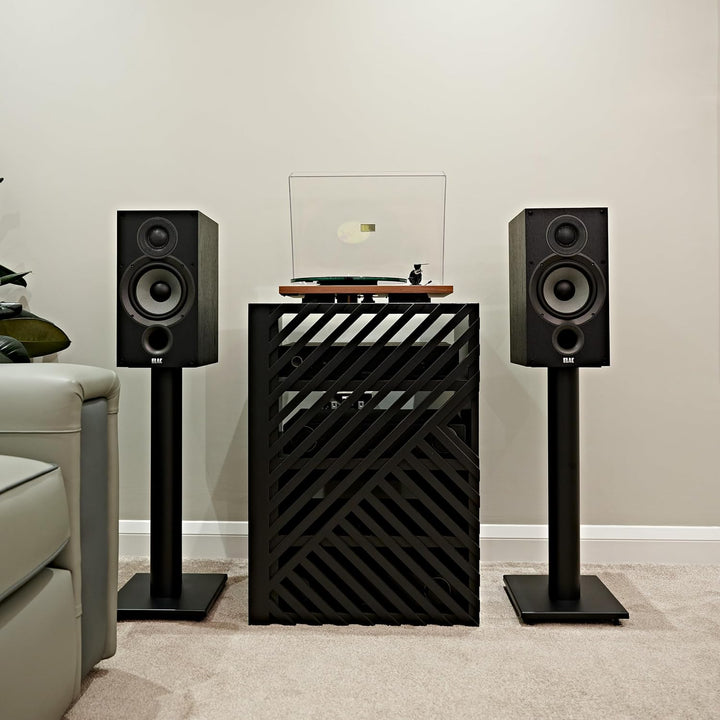 ELAC DEBUT B6.2 Regal-Lautsprecher Schwarz dekor Single, Single