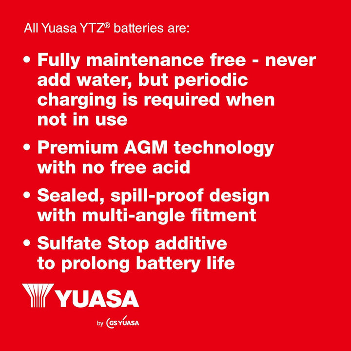 YUASA YUAM7212A YTZ12S Anlasser