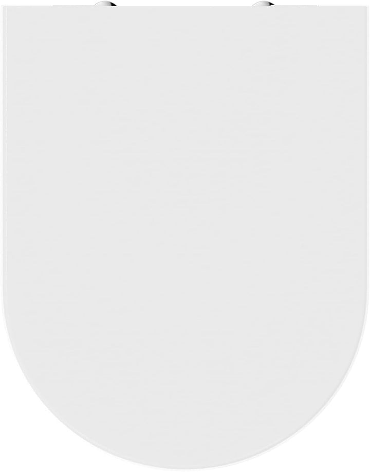 Ideal Standard T3760V1 Blend Curve WC-Sitz mit Softclosing, Wrapover Seidenweiss, Seidenweiss