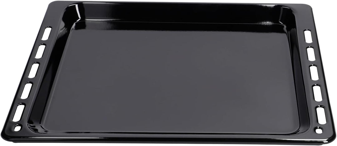 ensipart Backblech mit hohem Rand kompatibel/Ersatz wie Whirlpool 481010683239 emaillierte Fettpfann