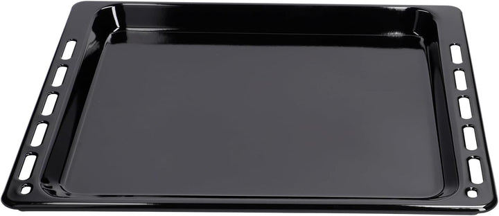 ensipart Backblech mit hohem Rand kompatibel/Ersatz wie Whirlpool 481010683239 emaillierte Fettpfann