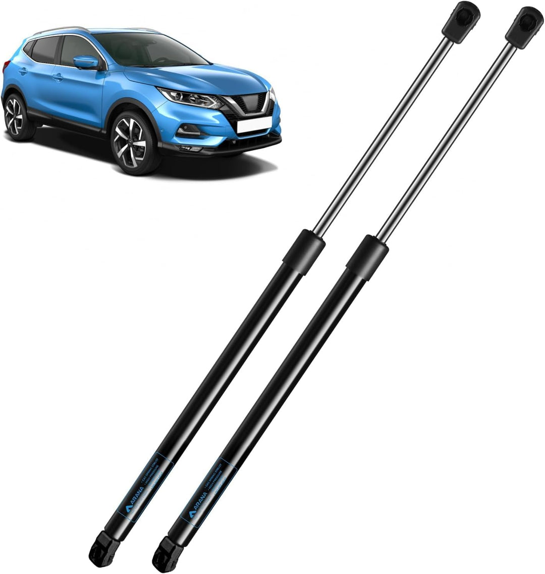 Arana 2x Heckklappe Dämpfer Gasdruckfeder kompatibel mit Qashqai II J11 J11 Alle Motoren SUV 2013-20