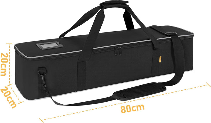 OUUTMEE stativtasche stativtragetasche, 80x20x20cm strapazierfähige Nylontasche mit Schulterriemen u