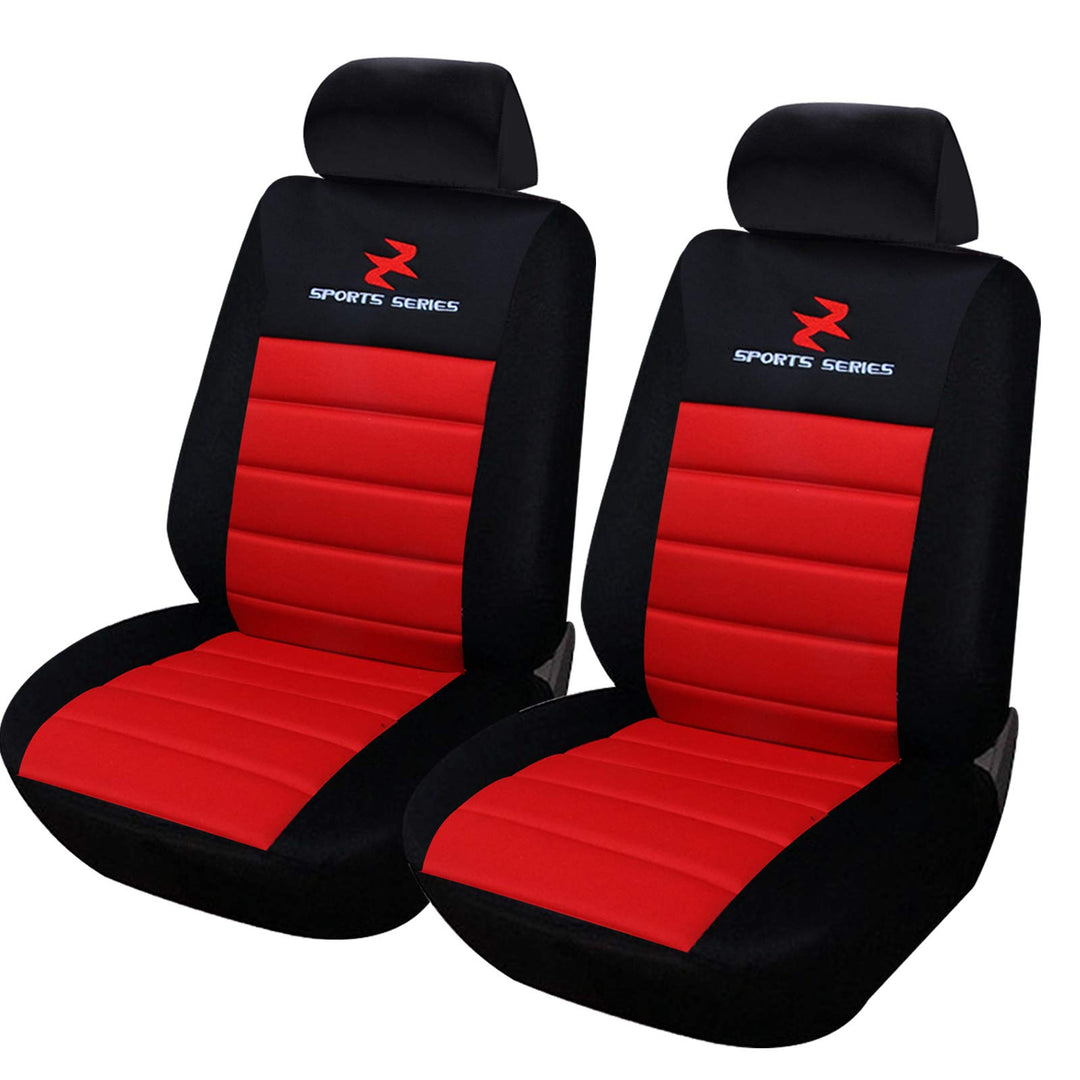 eSituro SCSC0078 2er Einzelsitzbezug universal Sitzbezüge für Auto Schonbezug Schoner Dicke gepolste
