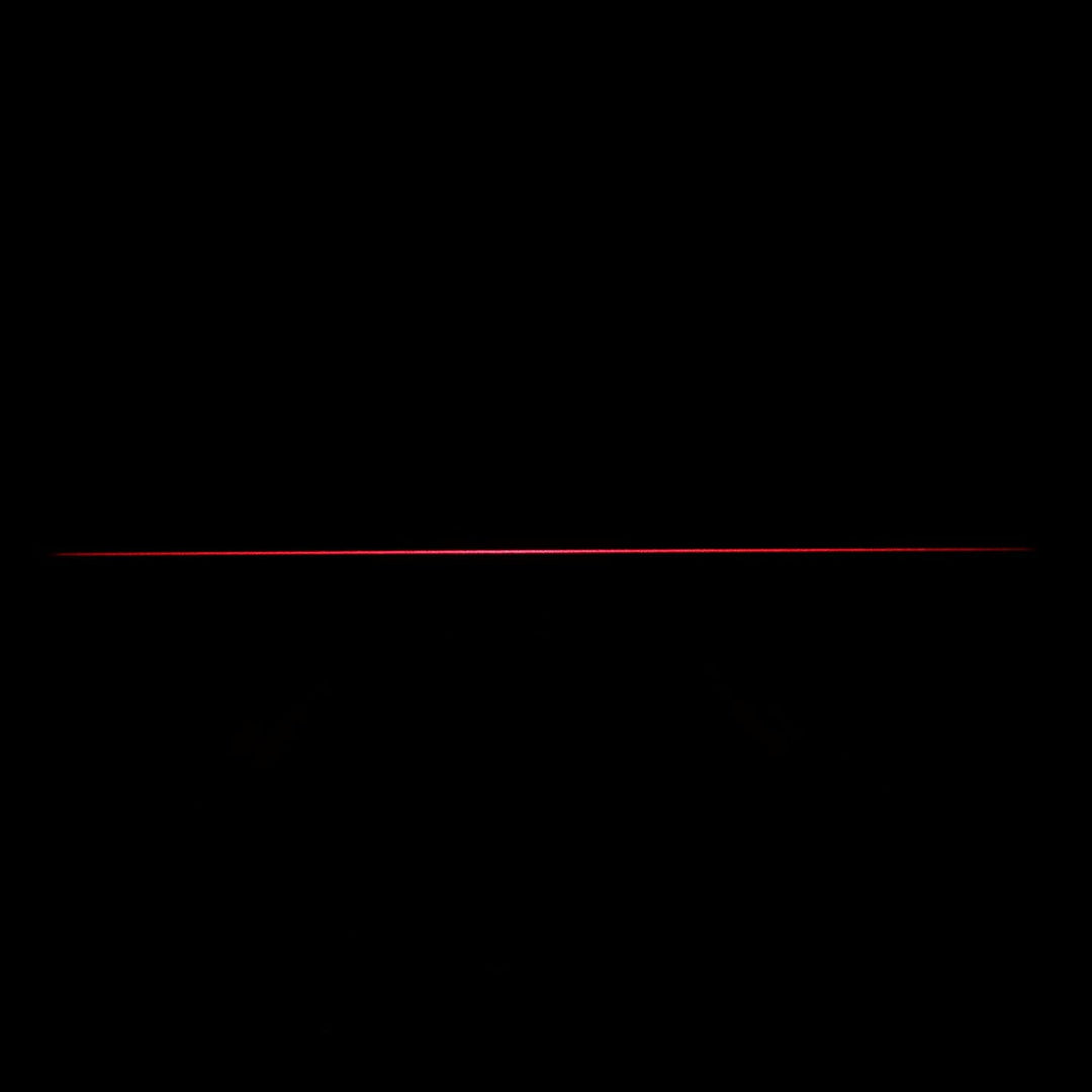 Linienlaser, rot, 635nm, 60°, Ø9x20mm, Laserklasse 1, Fokus fixed (1000mm), Kabellänge 100mm - 70108