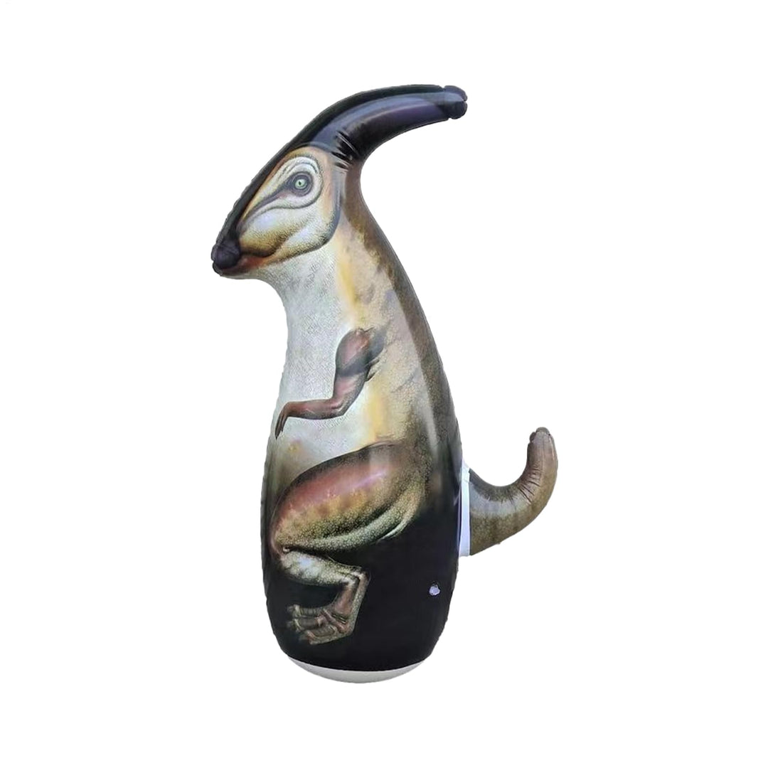 Dinosaurier -Stanzbeutel - 95 cm/37,4in inblasbarer Dinosaurier Bopper, sicheres Material | 37 -Zoll