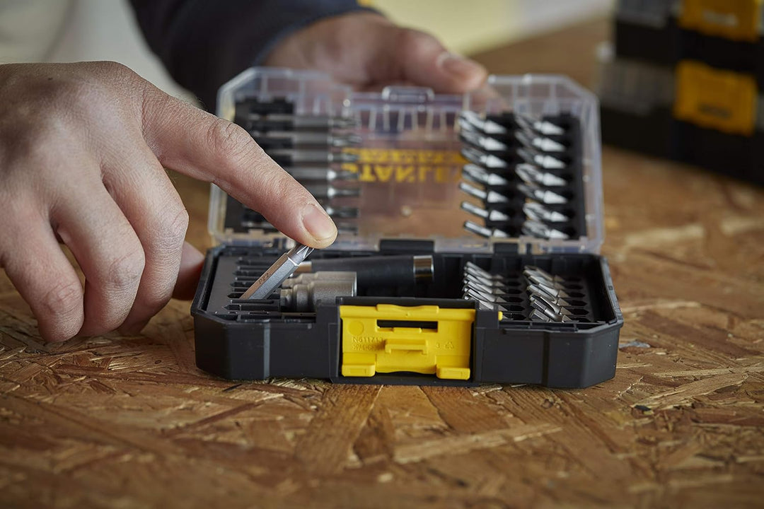 Stanley FatMax 40-tlg. Standard Bit-Set STA88560 (bestehend aus Phillips, HEX, Pozidriv und Torx Bit
