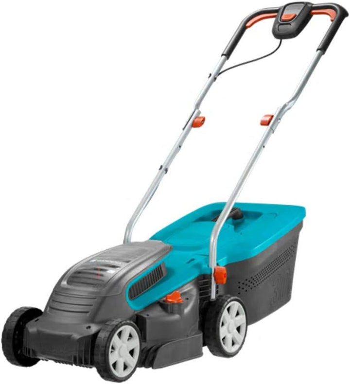 Gardena PowerMax Li-40/32 Akkurasenmäher Set: Mäher bis 280m², 32cm Schnittbreite, 30l Grasfangbehäl