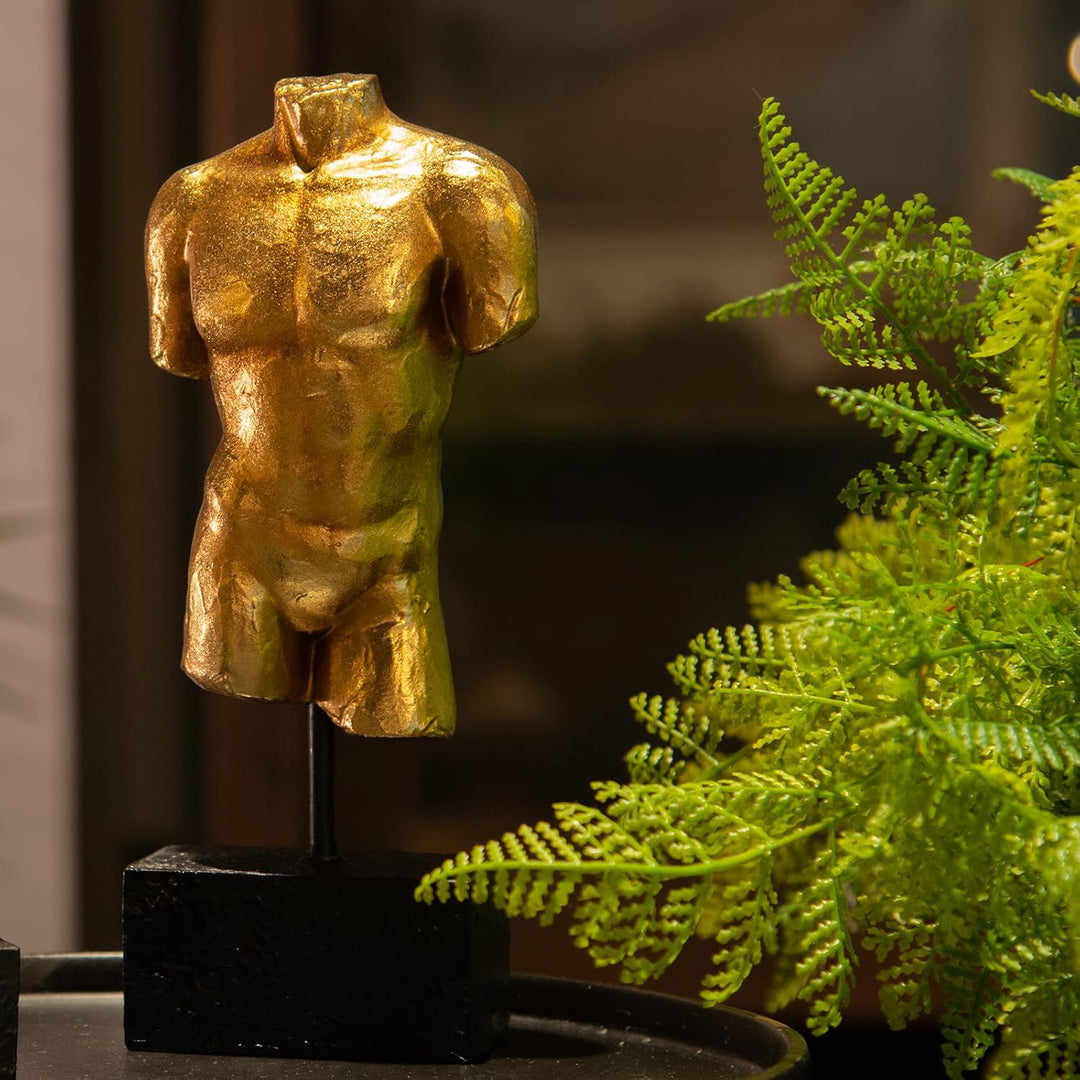 Guichifun Skulpturen Heimdekoration Büste männliche Statue – Figur Harzdekoration Moderne dekorative