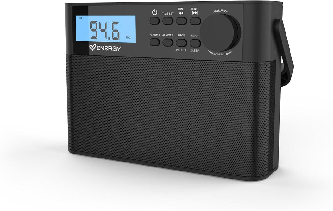 Energy Sistem Kitchen Radio - UKW-Küchenradio mit Display und Doppelalarm / Lautsprecher 1 W Qualitä