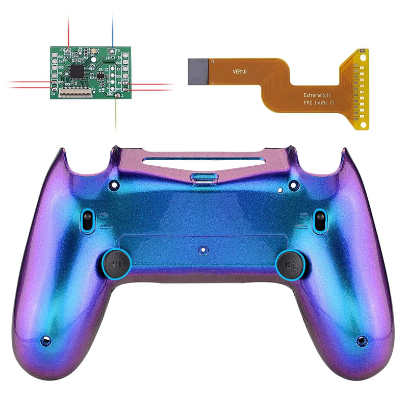eXtremeRate DAWN2.0 FlashShot Trigger Stop Remap Kit für ps4 CUH-ZCT2 Controller,DIY-Ersatz Hülle Ge