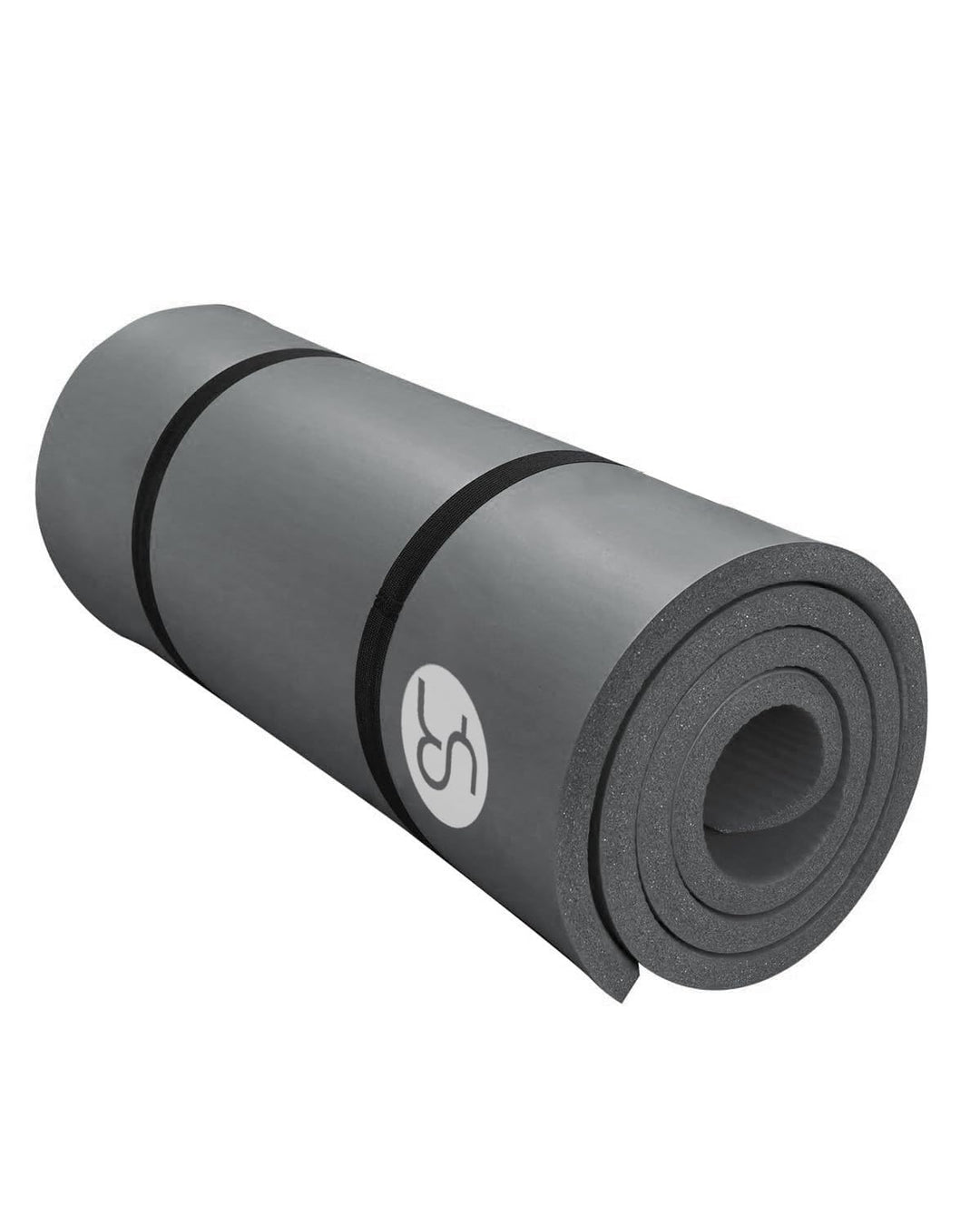 NBR Yogamatte 195×61cm 20mm Dicke Fitness Matte Gymnastikmatte für Pilates Gym Workout Zuhause mit T