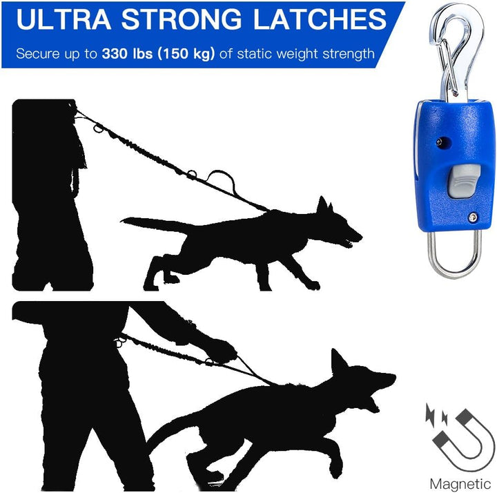 Flexible Hundeleine Heavy Duty Reflektorband, Hund Walking Leine für grosse Medium Kleine Hunde bis