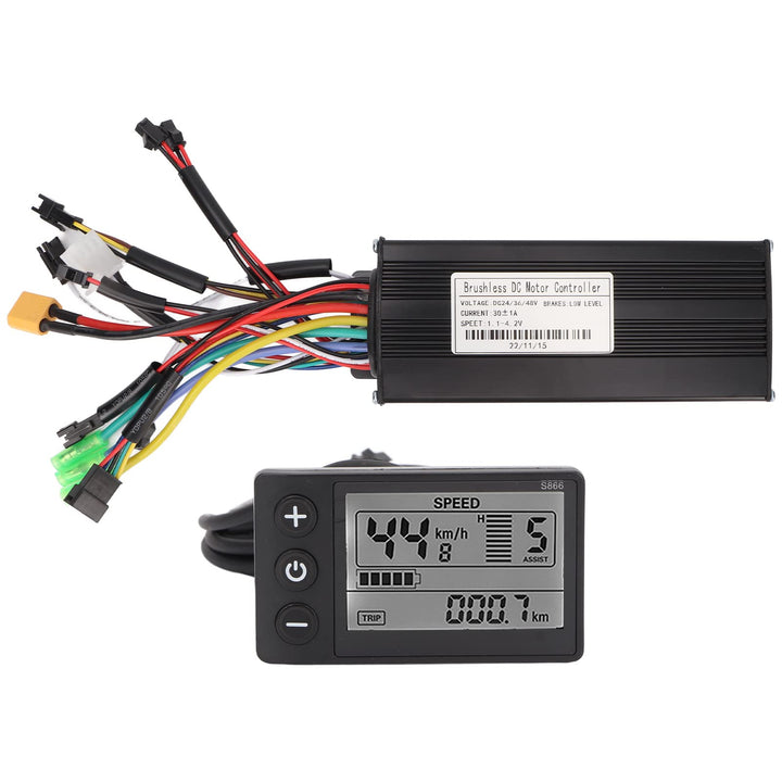 BuyWeek Brushless Motor Controller Kit, DC 24V 36V 48V 750W 1000W 30A Sinuswelle Bürstenlose Control