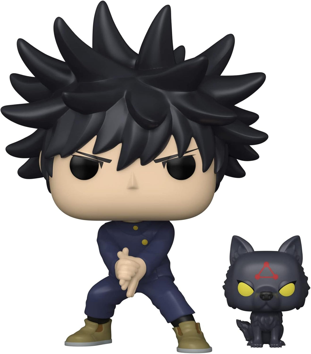 Funko Pop! & Buddy: Jujutsu Kaisen - Megumi Fushiguro mit Dogs - Vinyl-Sammelfigur - Geschenkidee -